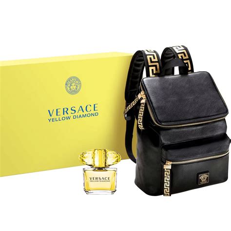 versace gift set perfume|versace gift set with backpack.